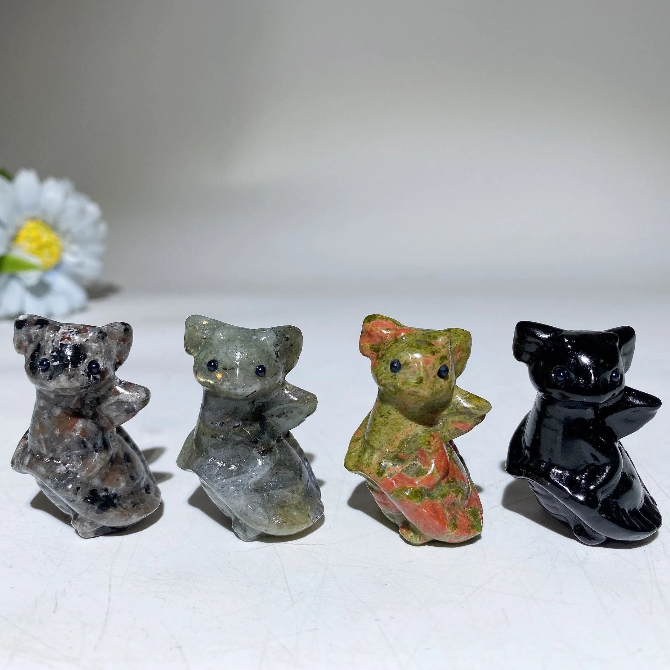 1.5 Inch Carved Crystal Dragon Figurine for Healing - Image 3