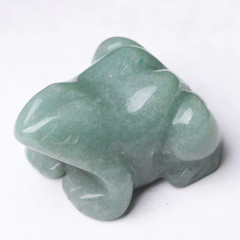 1.5 inch Polished Crystal Frog Figurines for Decor - Image 4