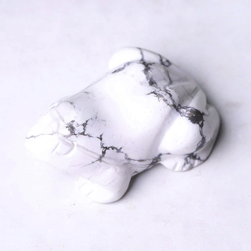 1.5 inch Polished Crystal Frog Figurines for Decor - Image 9