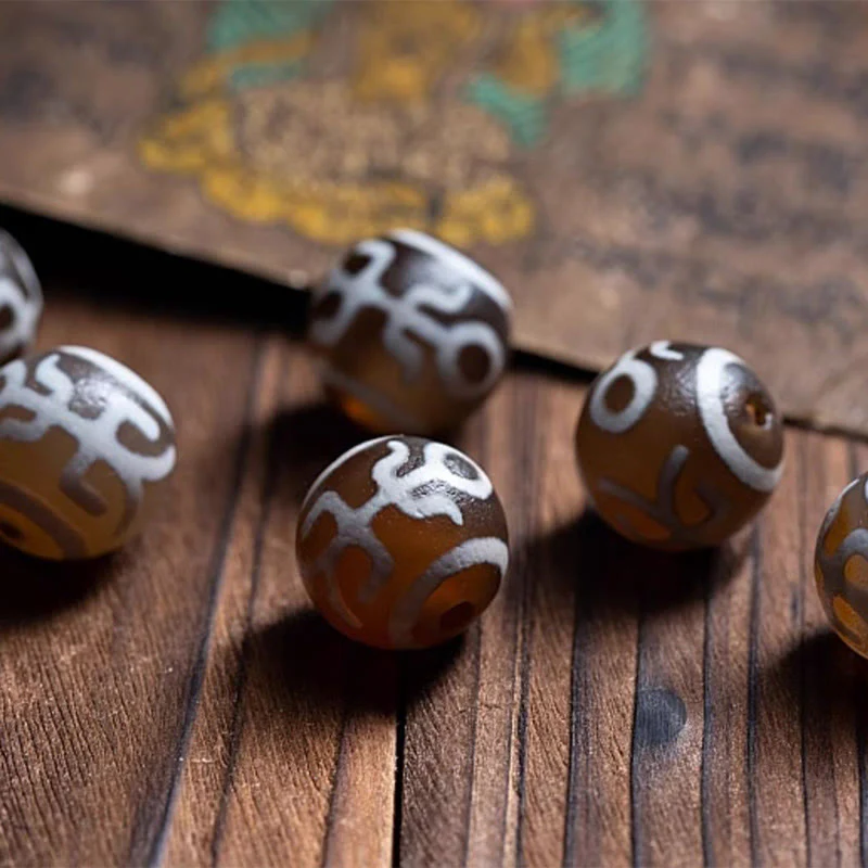 Unisex 108 Bead Tibetan Yak Bone Strength Bracelet - Image 13