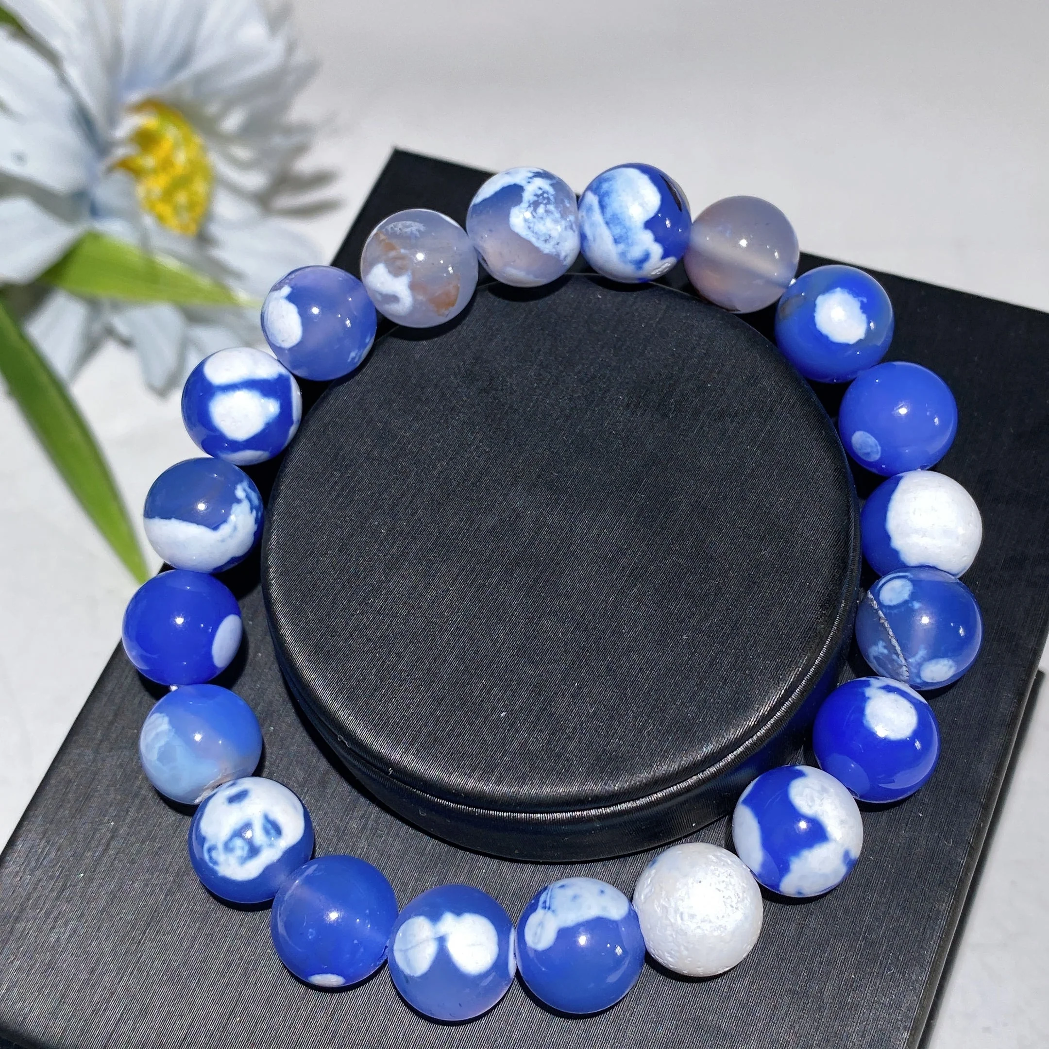 10mm Orca Agate Healing Bracelet for Balance & Energy - Image 10