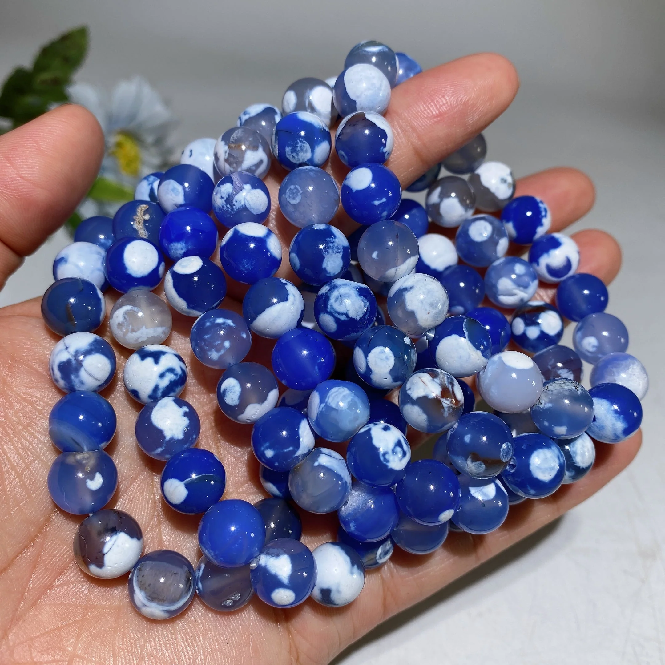 10mm Orca Agate Healing Bracelet for Balance & Energy - Image 5