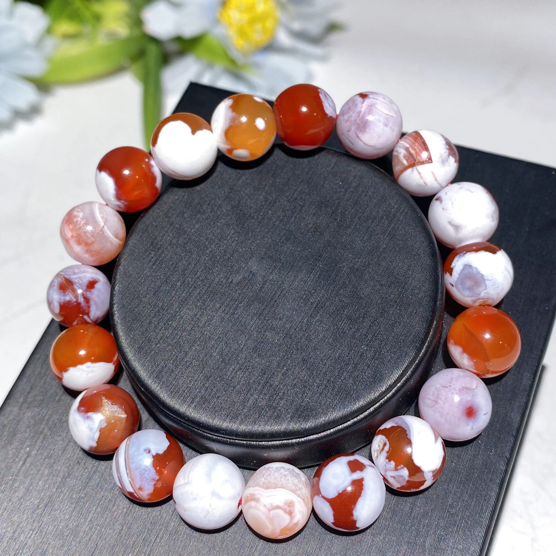 10mm Orca Agate Healing Bracelet for Balance & Energy - Image 8