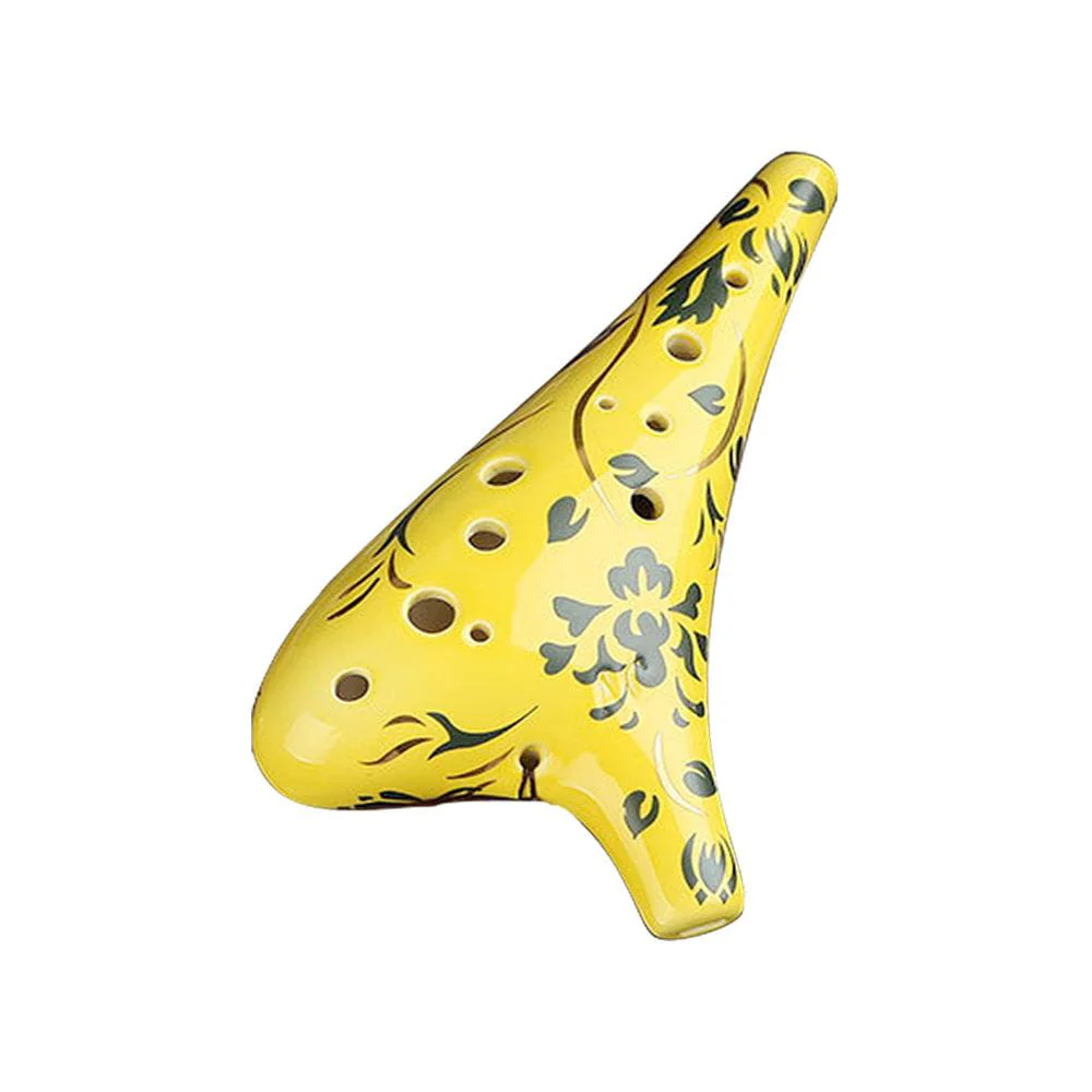 12 Hole Alto C Ceramic Ocarina Flute Instrument