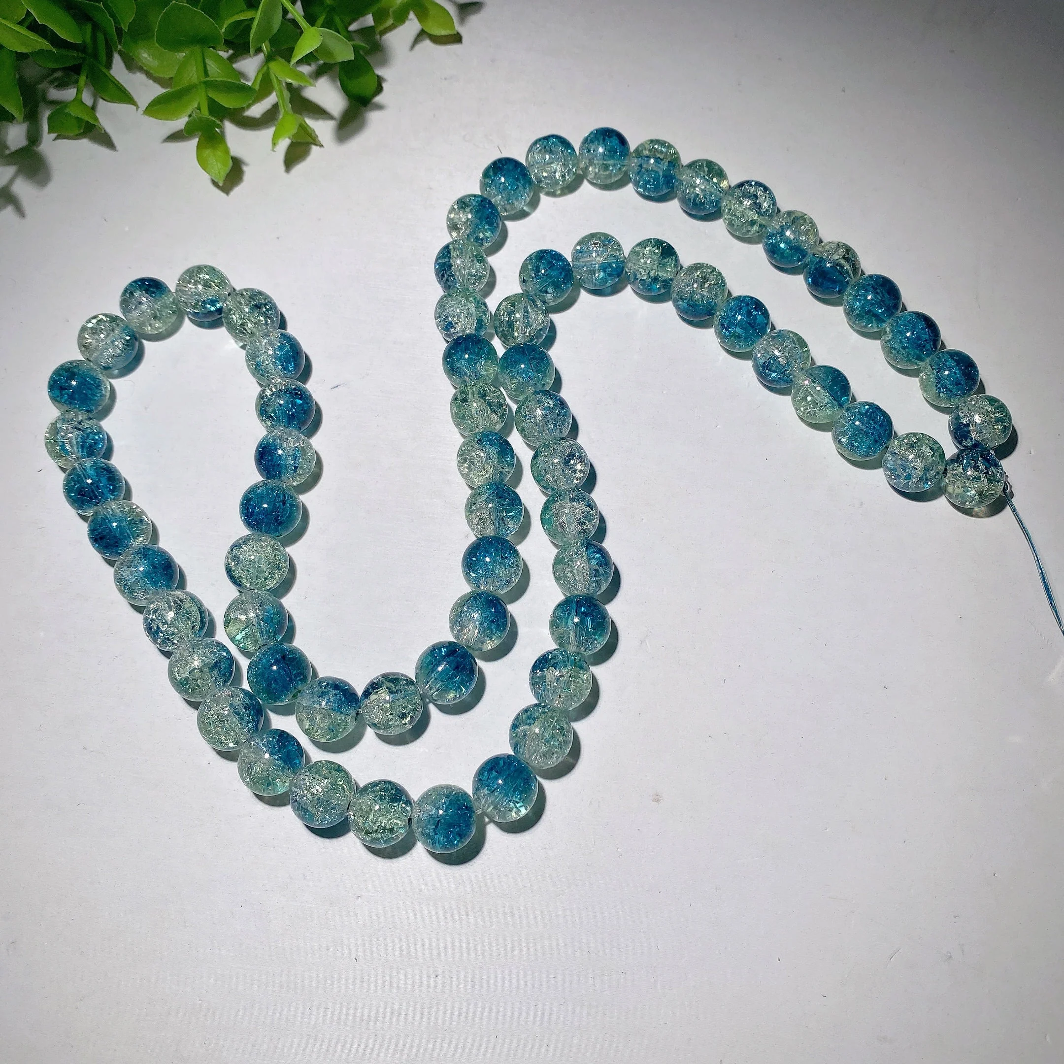 12mm Colorful Crackled Crystal Beads for Spiritual Jewelry Making - Image 4