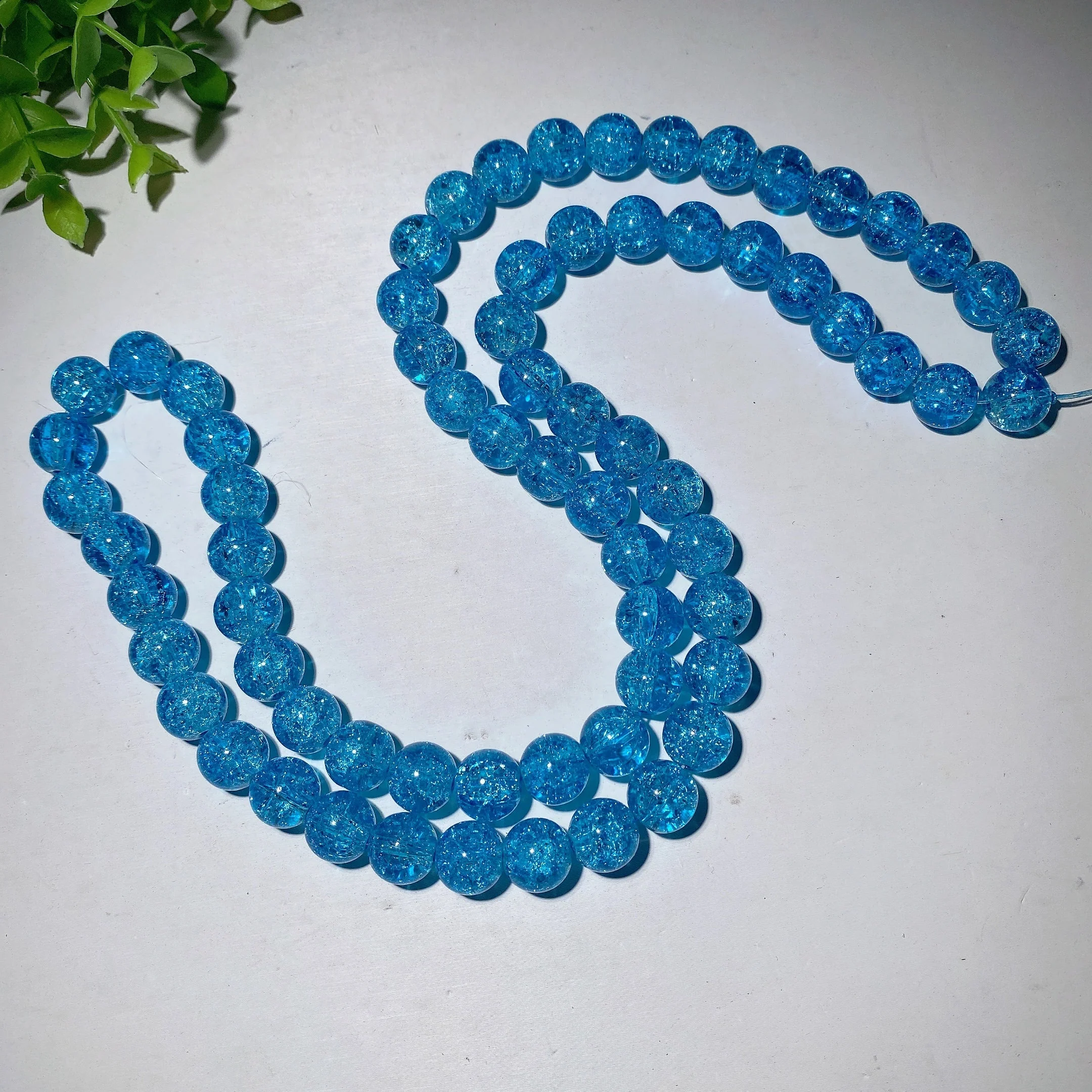 12mm Colorful Crackled Crystal Beads for Spiritual Jewelry Making - Image 5