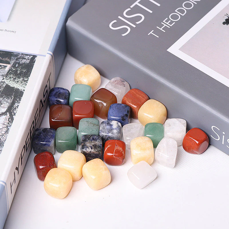 15mm Mixed Crystal Cubes for Healing and Meditation - Image 5