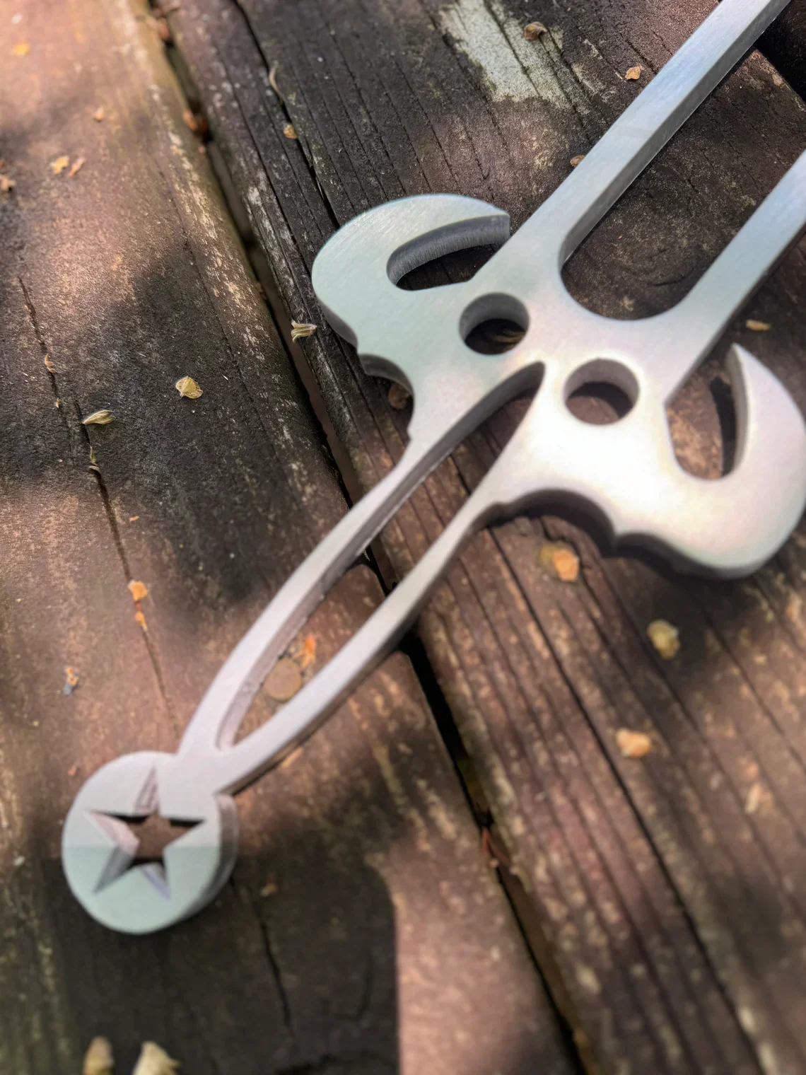 16" 128Hz Giant Tuning Fork - Trident Large Tuning Fork - Image 6
