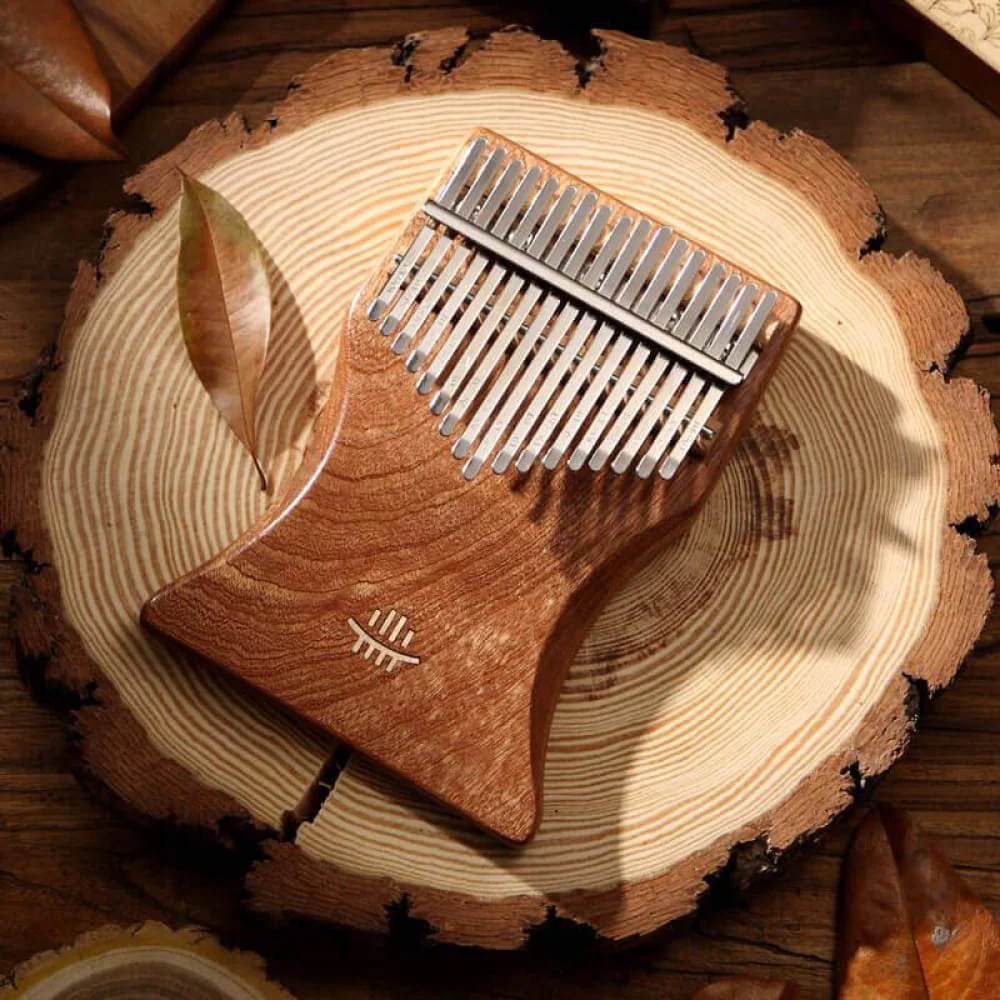 17 Key Sapele Flat Board C Tone Thumb Piano - Image 2