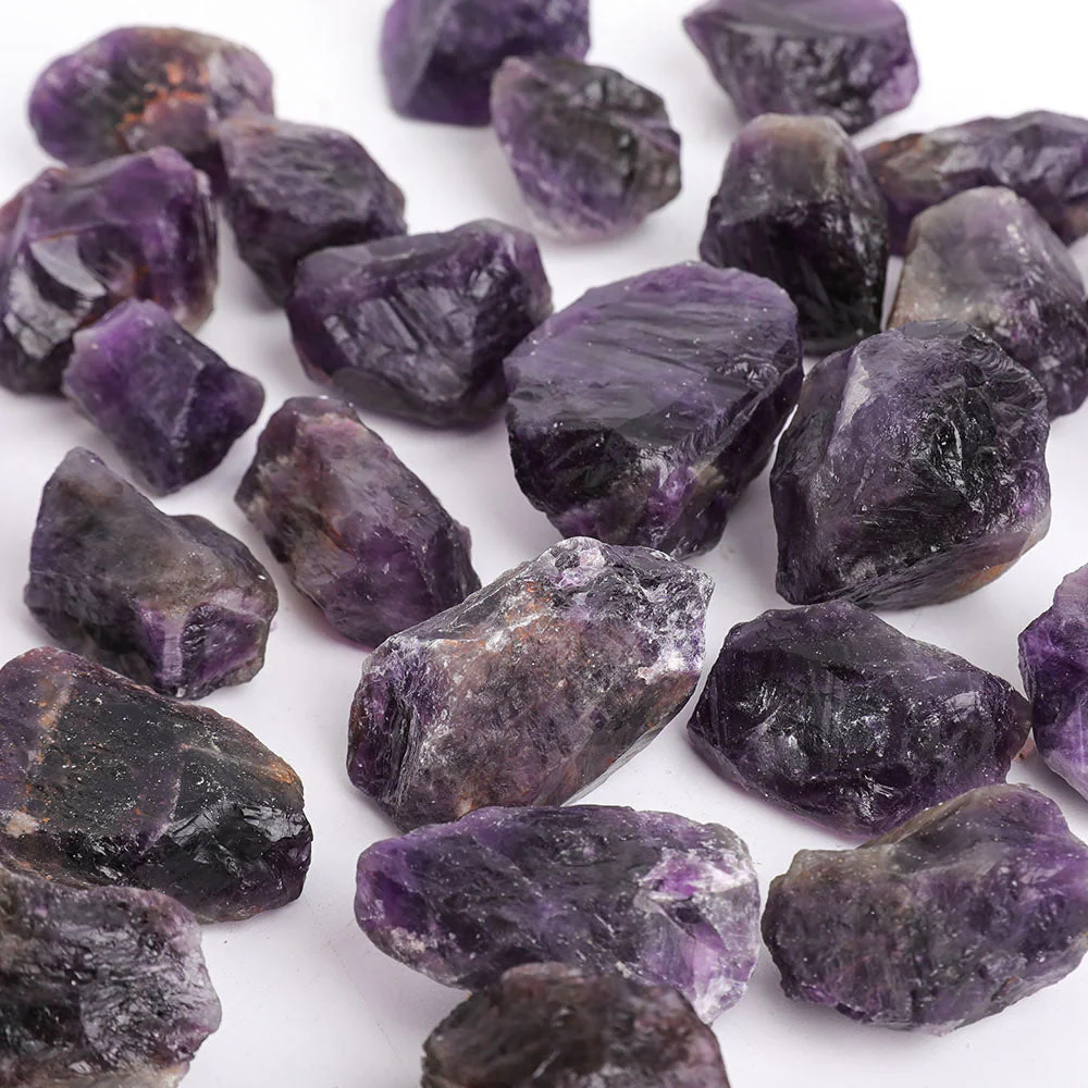 1kg Raw Amethyst Crystal Stone for Healing Energy - Image 2