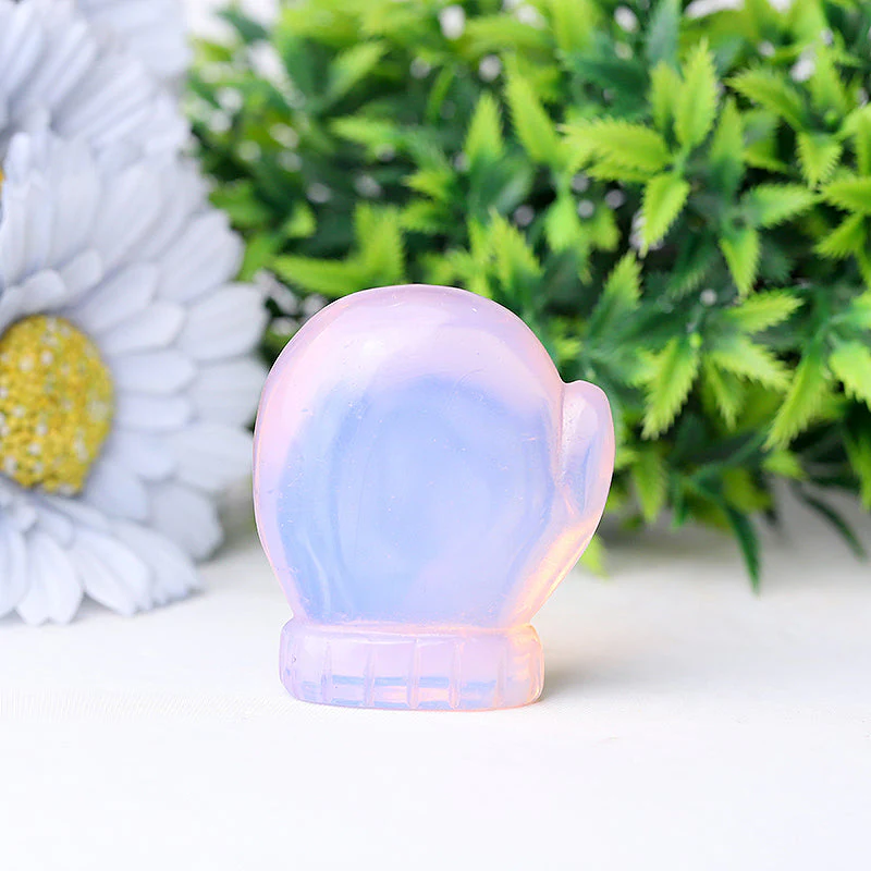 2.2" Crystal Gloves Figurines Carvings for Healing Decor - Image 7