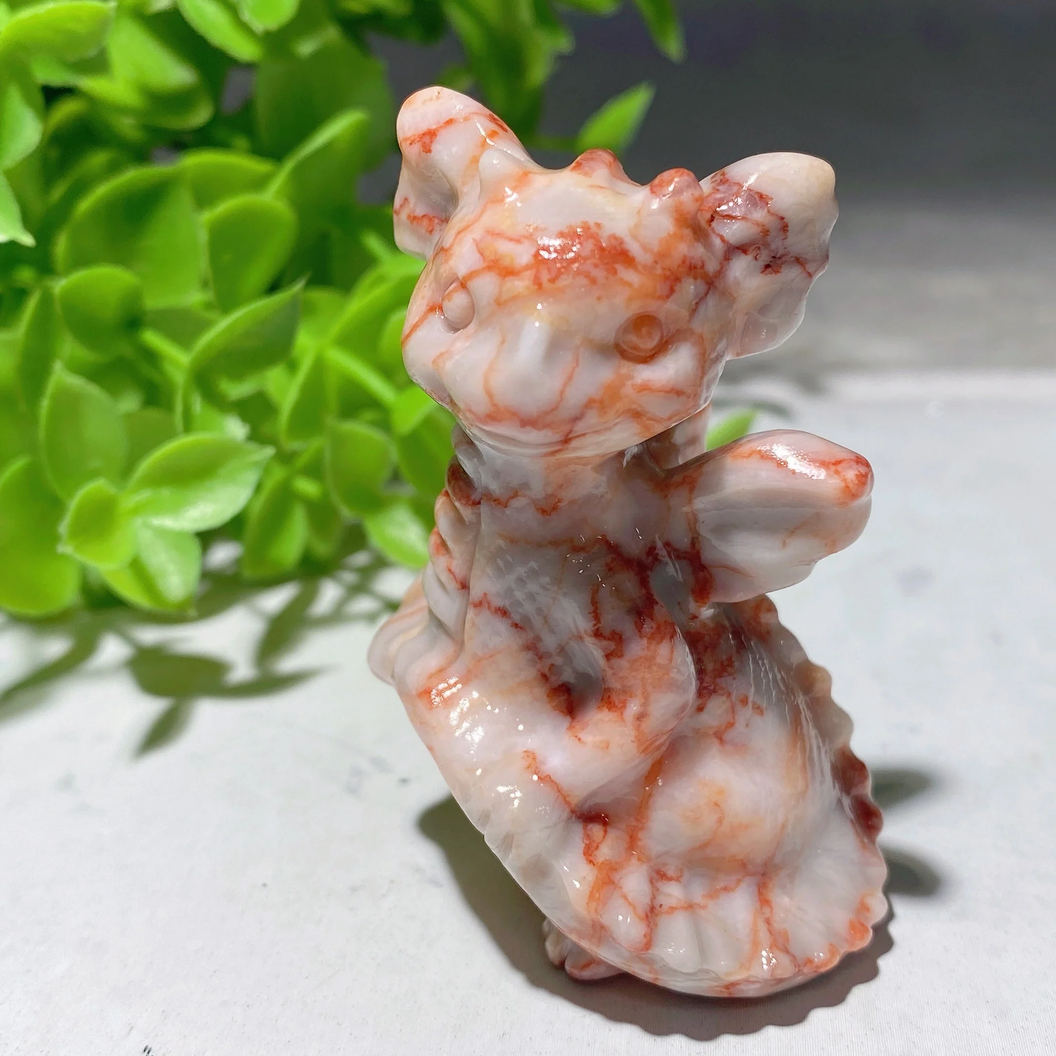2.2-inch Mixed Crystal Dragon Carving for Healing - Image 9
