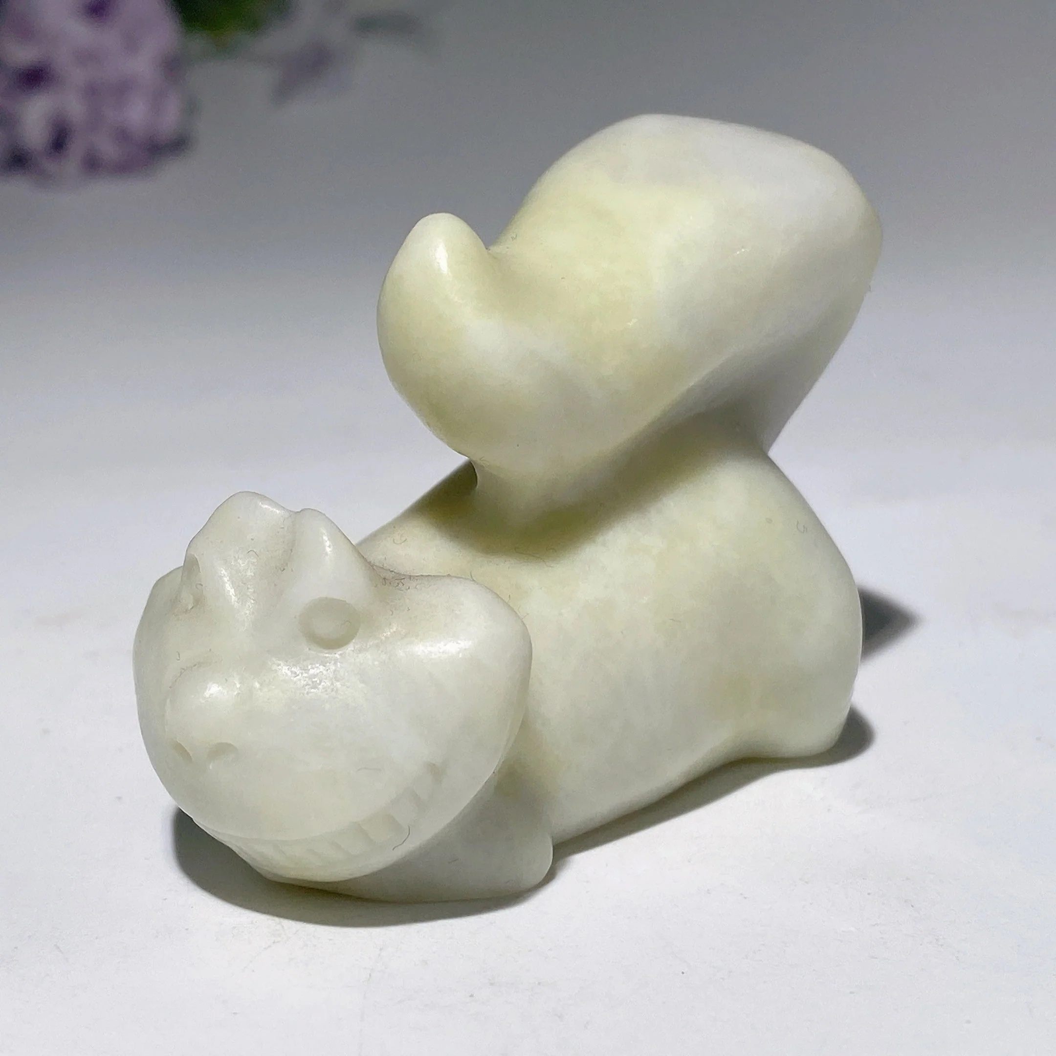 2.3inch Mixed Crystal Cat Figurine | Healing Energy Sculpture - Image 5
