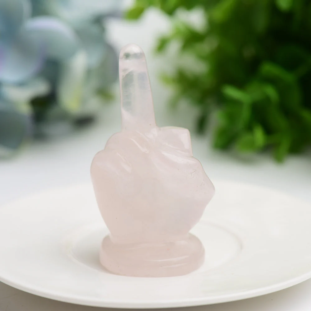 2.7 inch Mixed Crystal Figurine Carving - Image 10