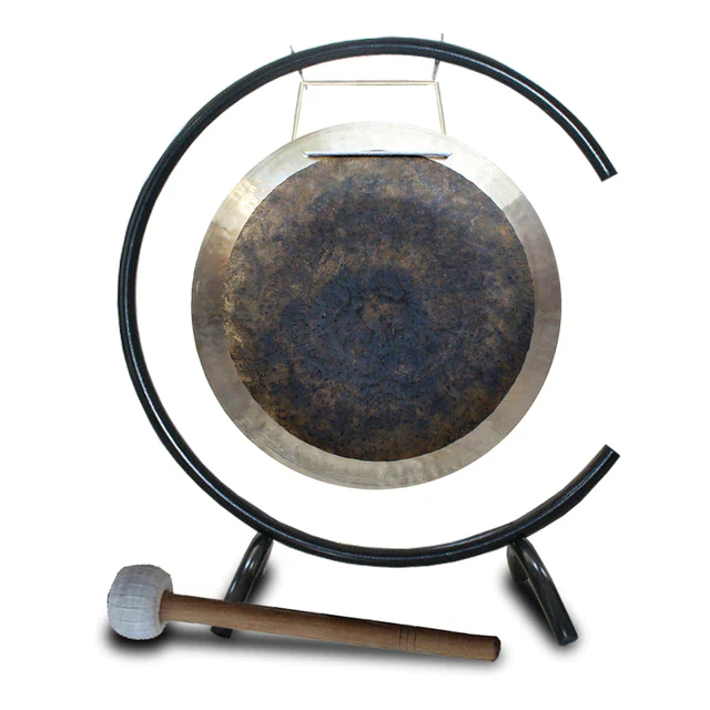 20 Inch Wind Gong with C-Type Stand for Meditation - Image 3