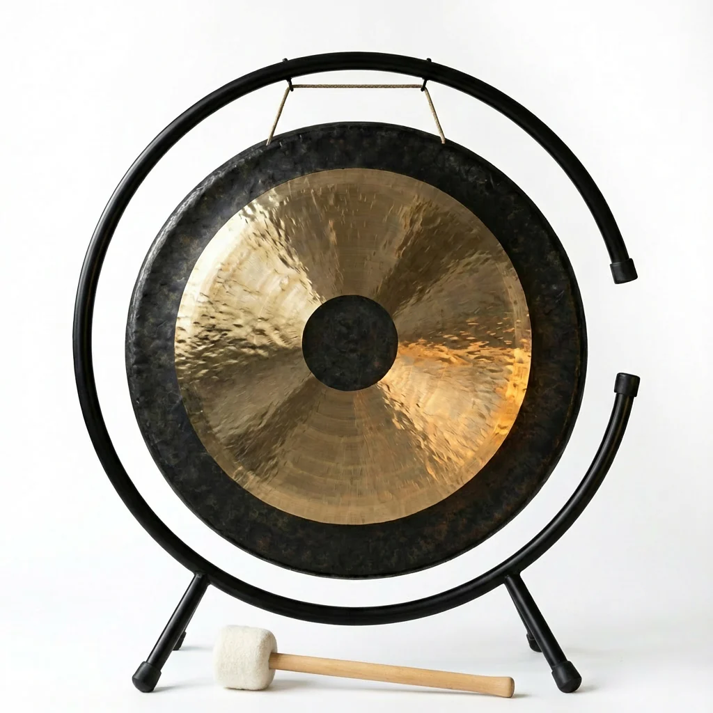 22 Inch Chau Gong with Stand - Chinese Instrument - Image 11
