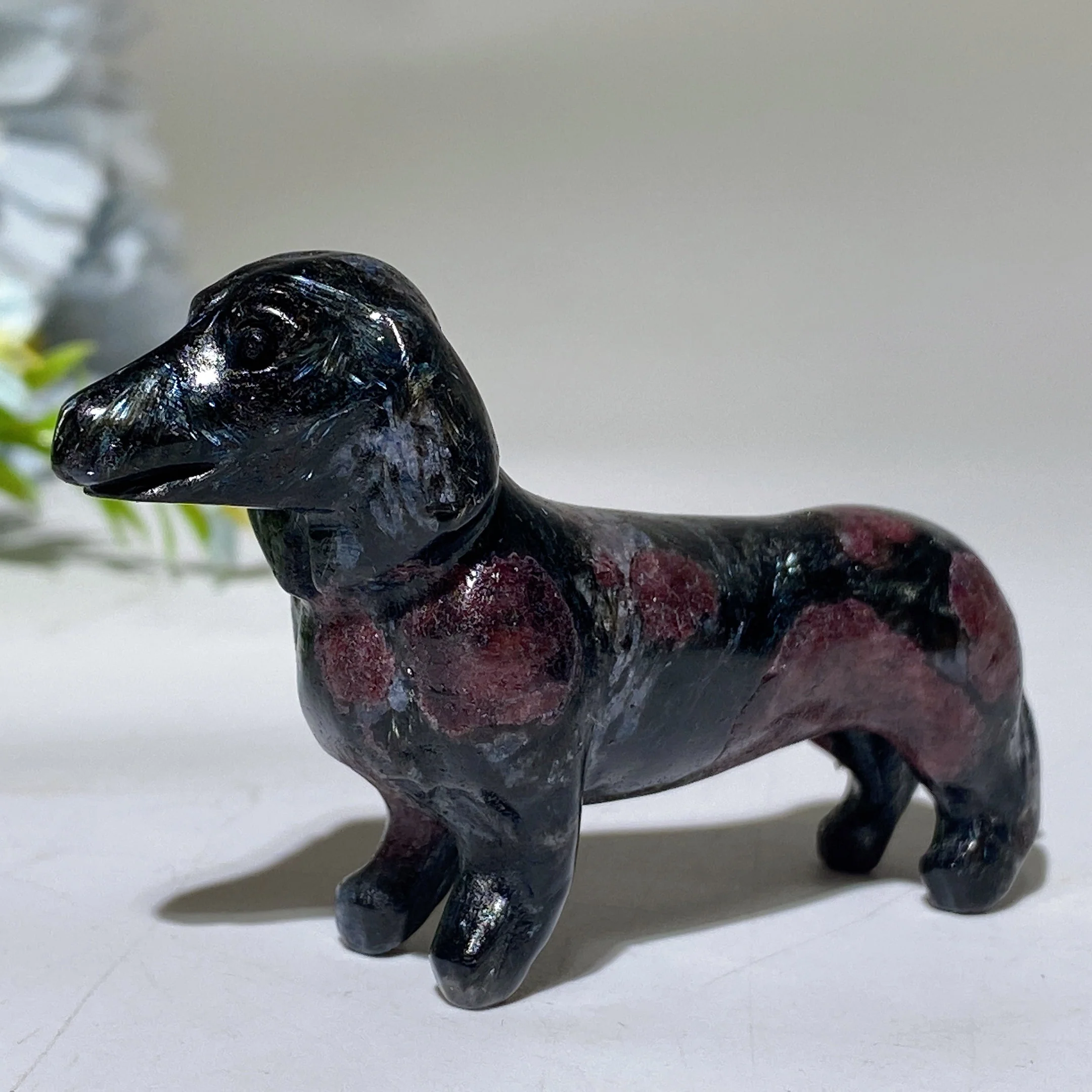 3.0 inch Crystal Dachshund Figurine for Healing and Harmony - Image 11