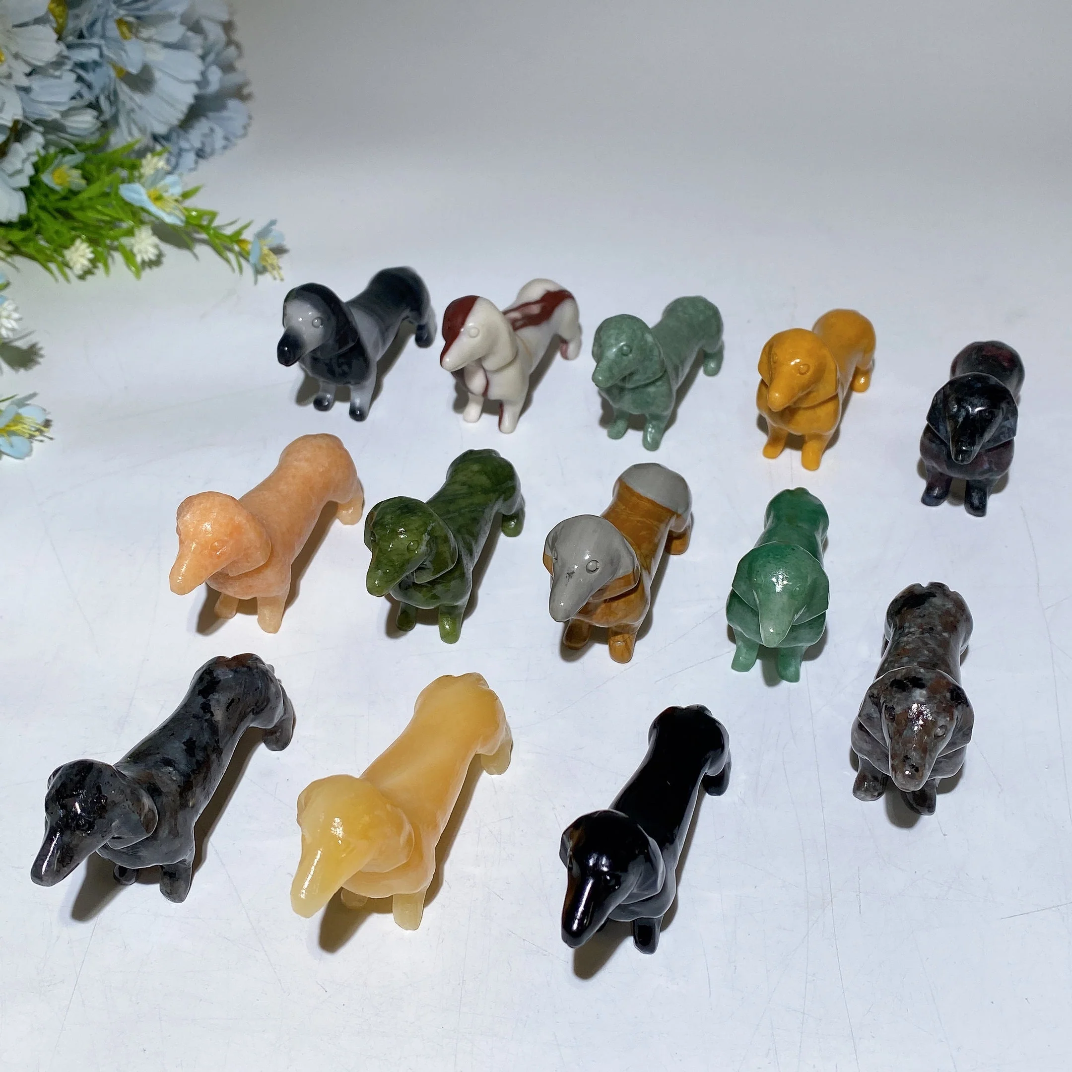 3.0 inch Crystal Dachshund Figurine for Healing and Harmony - Image 14