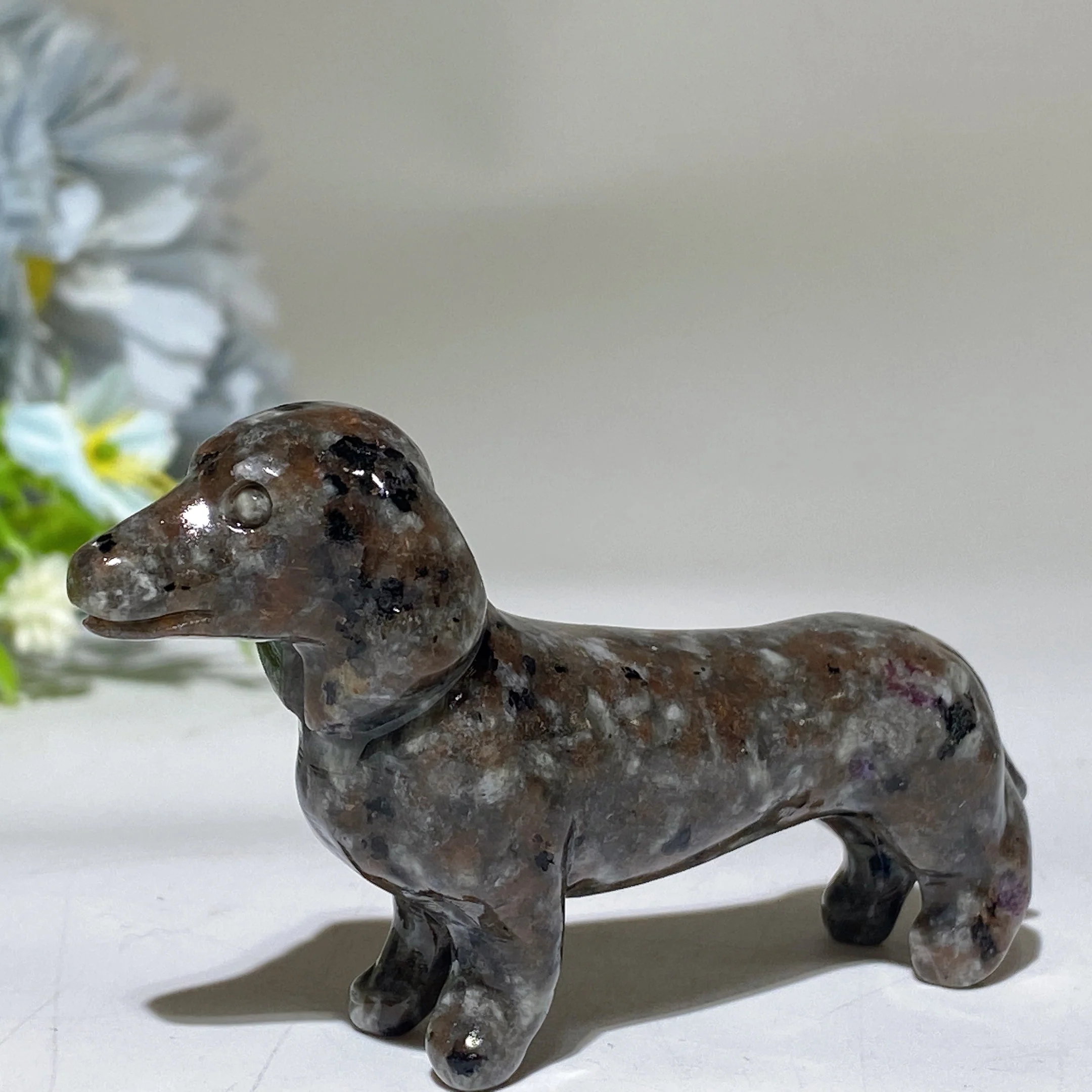 3.0 inch Crystal Dachshund Figurine for Healing and Harmony - Image 6
