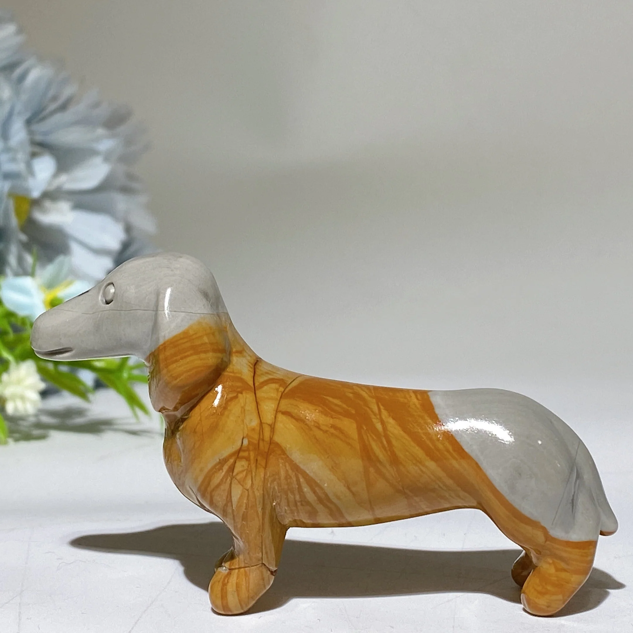 3.0 inch Crystal Dachshund Figurine for Healing and Harmony - Image 8