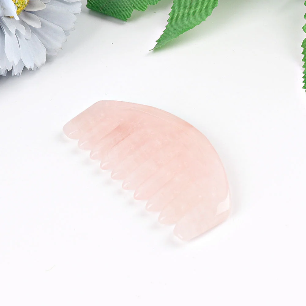 3 Inch Crystal Carving Comb | Polished Quartz Shapes - Image 5