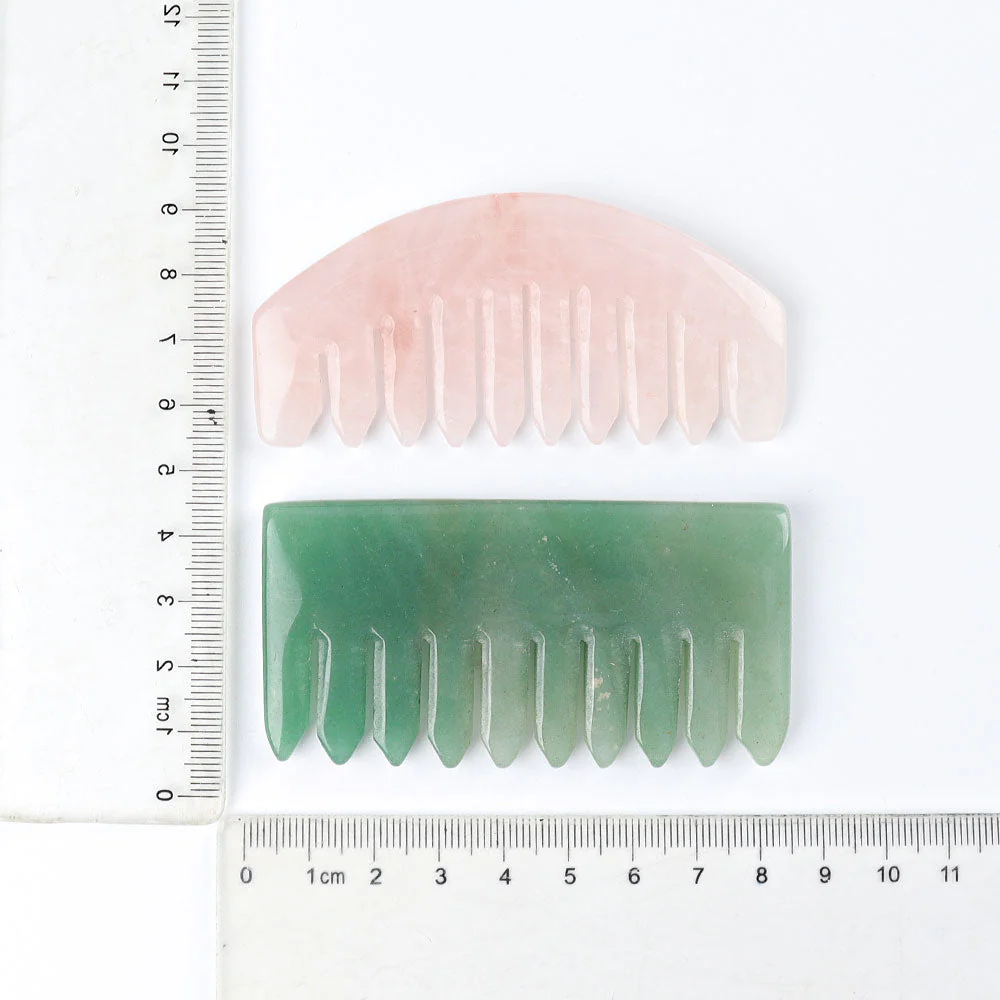 3 Inch Crystal Carving Comb | Polished Quartz Shapes - Image 7