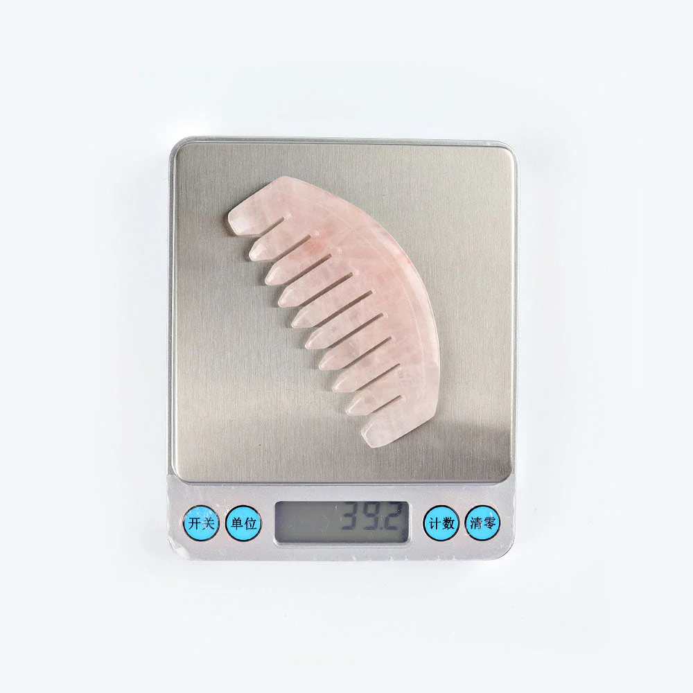 3 Inch Crystal Carving Comb | Polished Quartz Shapes - Image 8