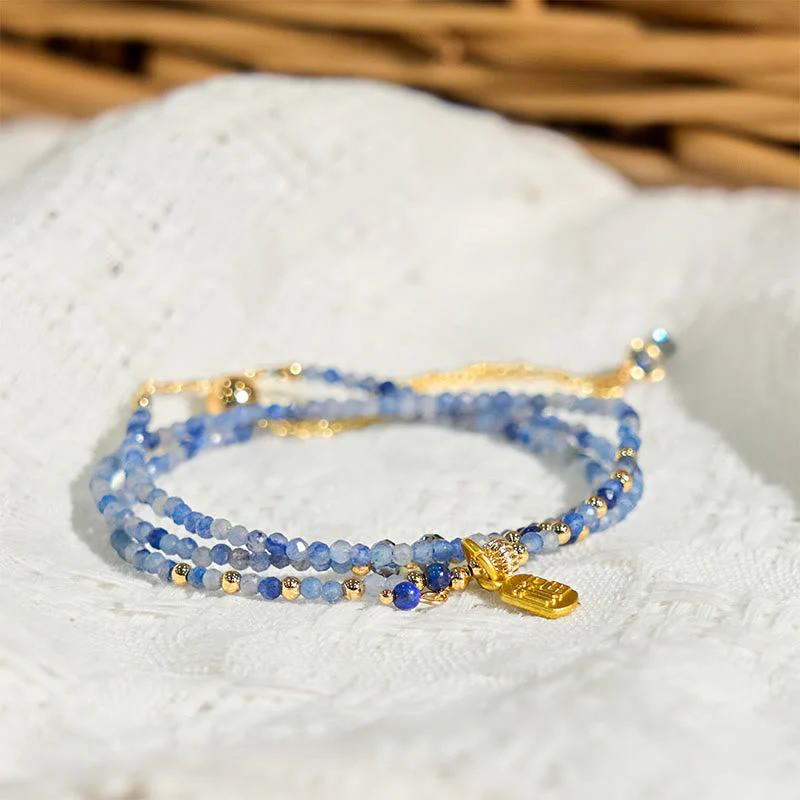 3mm Lazurite Spiritual Balance Energy Bracelet - Image 2