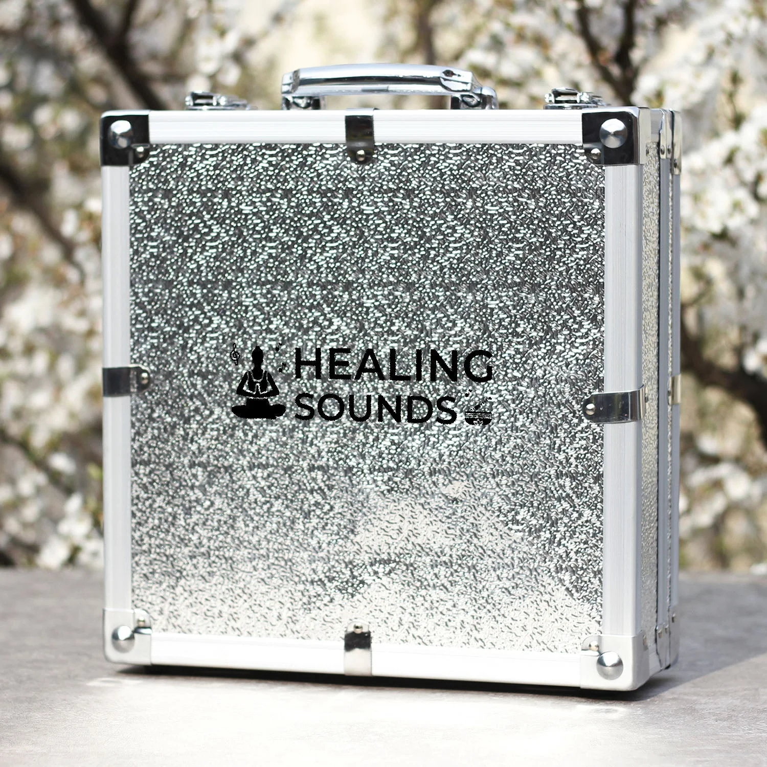 432 Hz Frosted Crystal Tuning Fork Set with Case - 8pc - 10 mm/20 mm - Image 14
