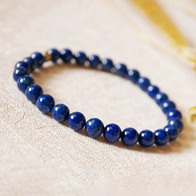 4mm Lazurite Bracelet for Self Care Practice - Image 3