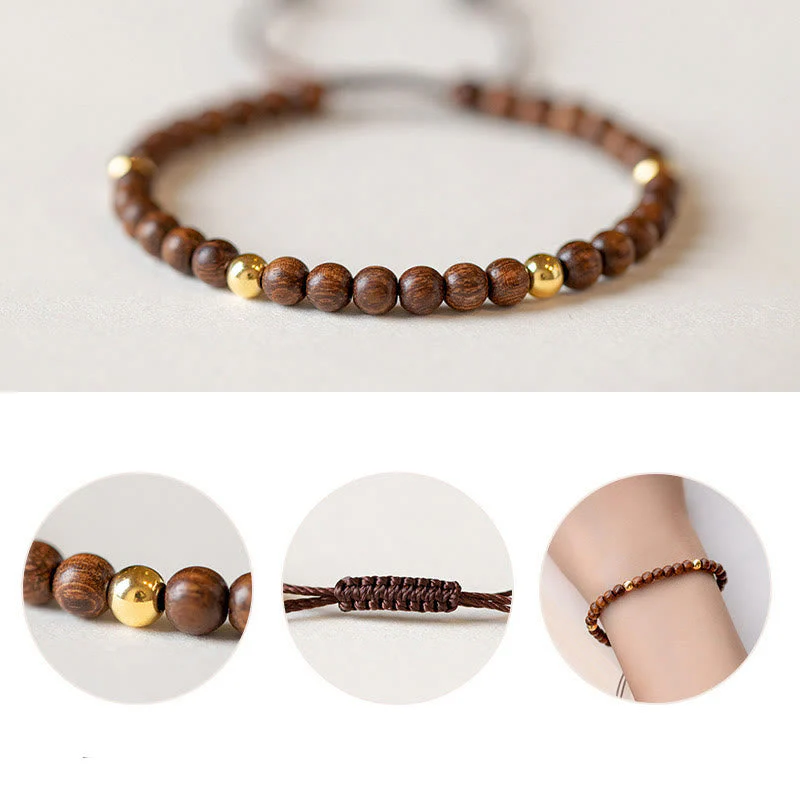 4mm Sandalwood Protection Bracelet - Image 10