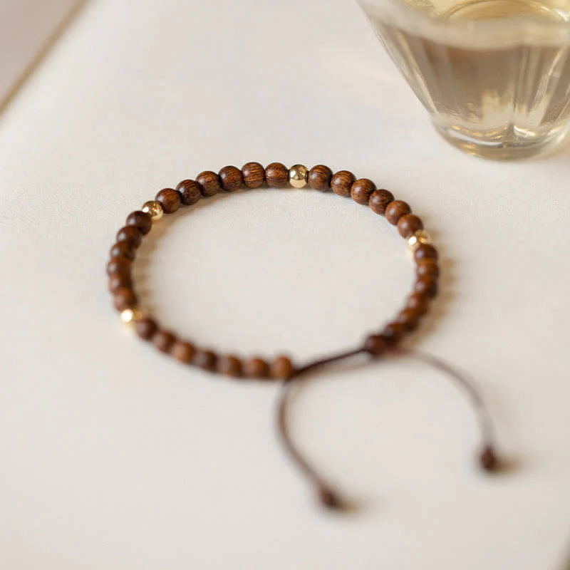 4mm Sandalwood Protection Bracelet - Image 2