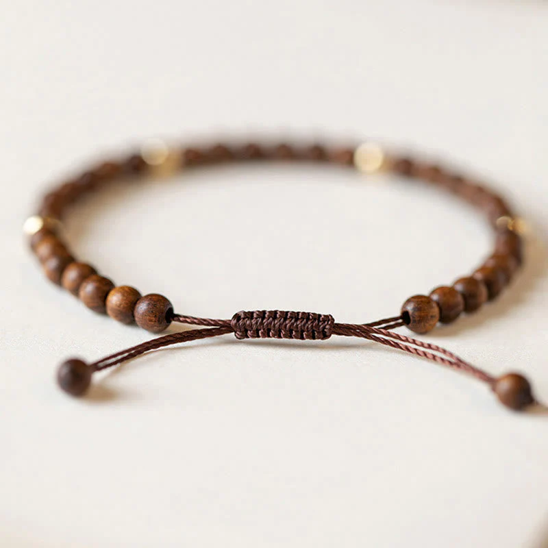 4mm Sandalwood Protection Bracelet - Image 3