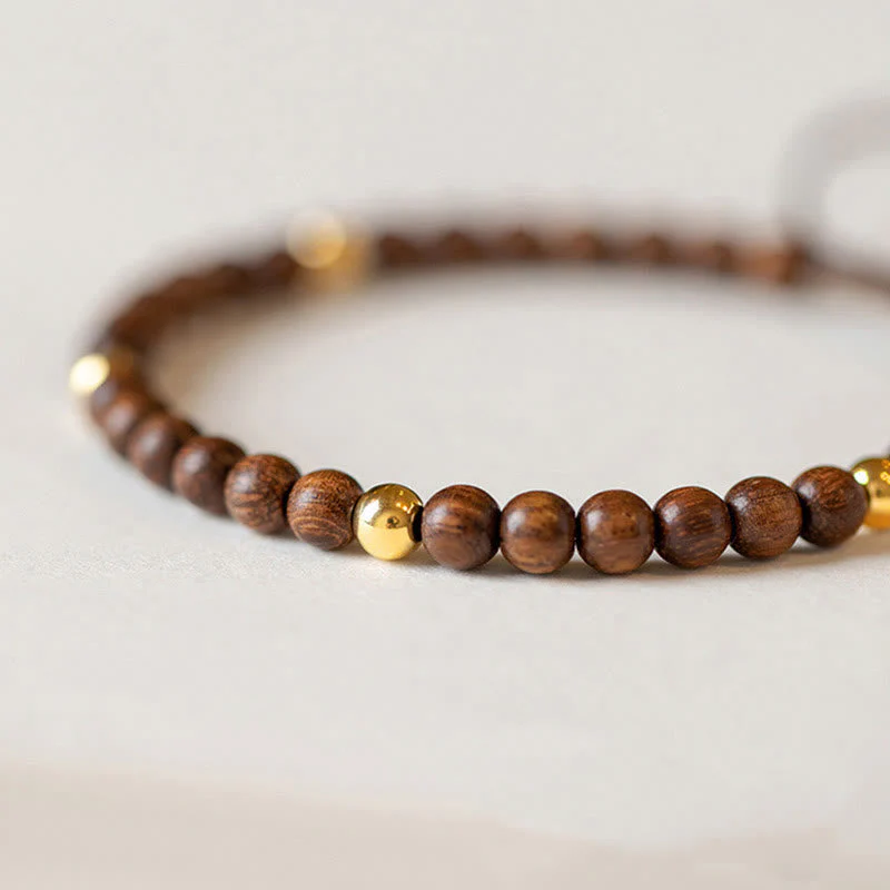 4mm Sandalwood Protection Bracelet - Image 4
