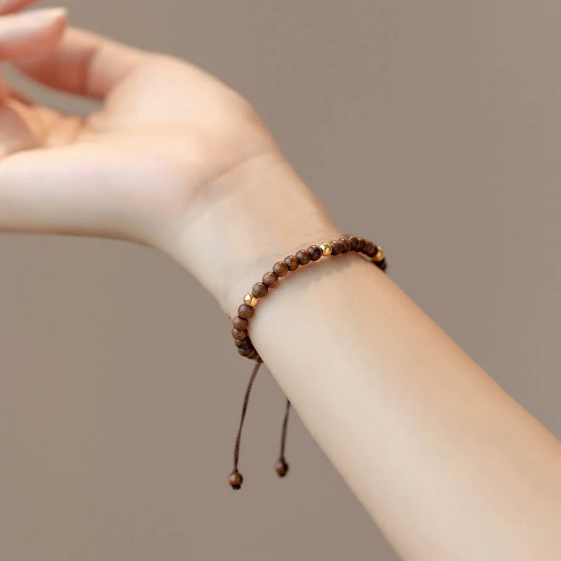 4mm Sandalwood Protection Bracelet - Image 7
