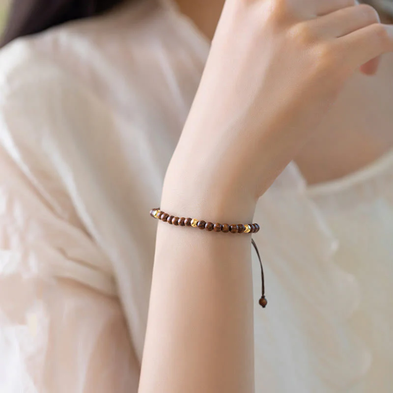 4mm Sandalwood Protection Bracelet - Image 8