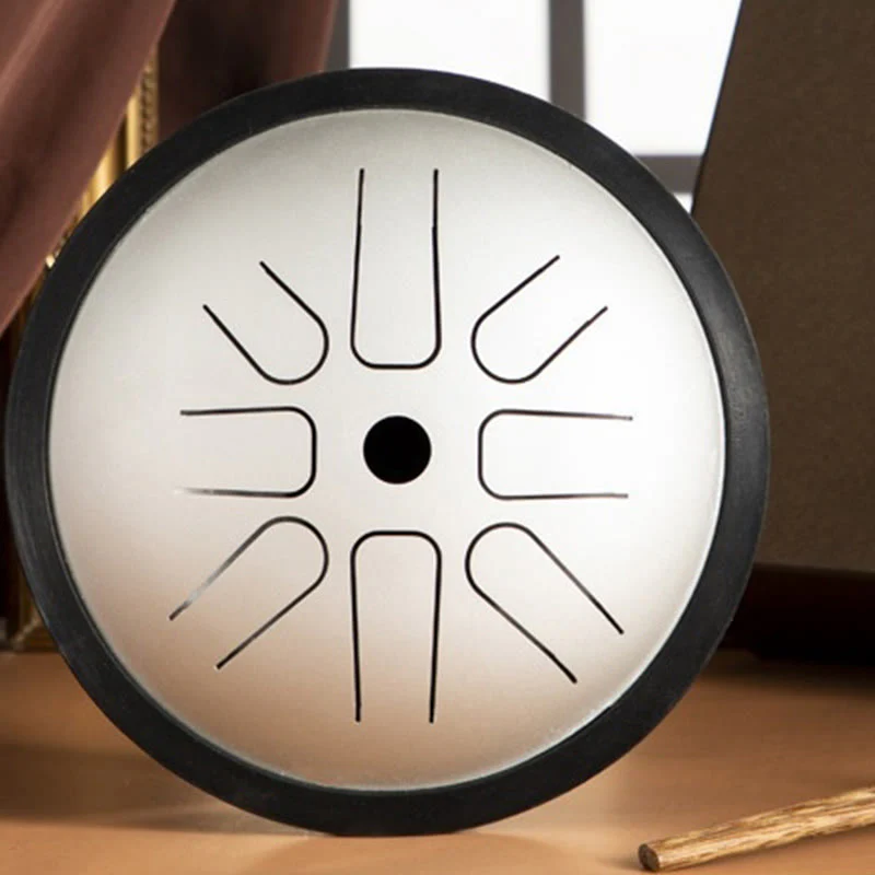 6 Inch Steel Tongue Drum for Meditation and Sound Healing