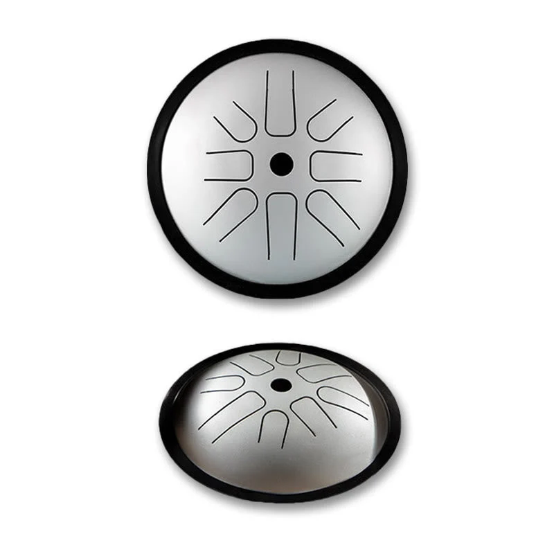 6 Inch Steel Tongue Drum for Meditation and Sound Healing - Image 3