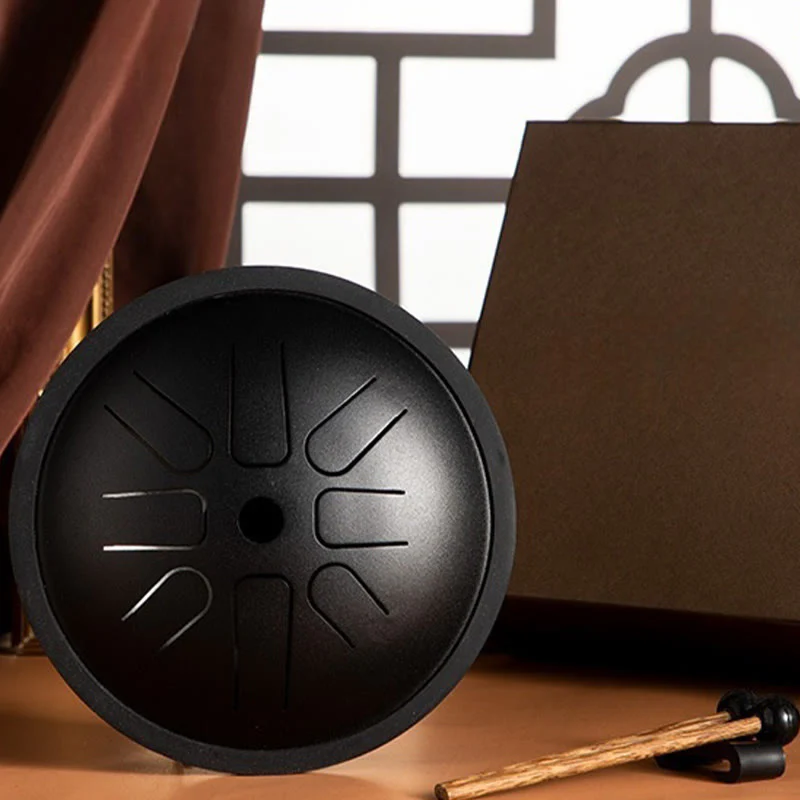 6 Inch Steel Tongue Drum for Meditation and Sound Healing - Image 4