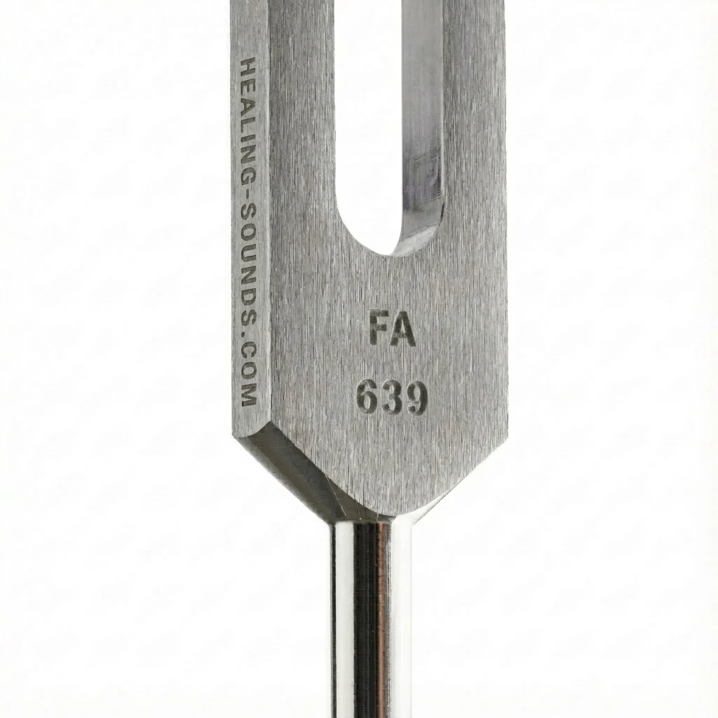 639 Hz Solfeggio Tuning Fork for Healing - Relationship Harmony - Image 3