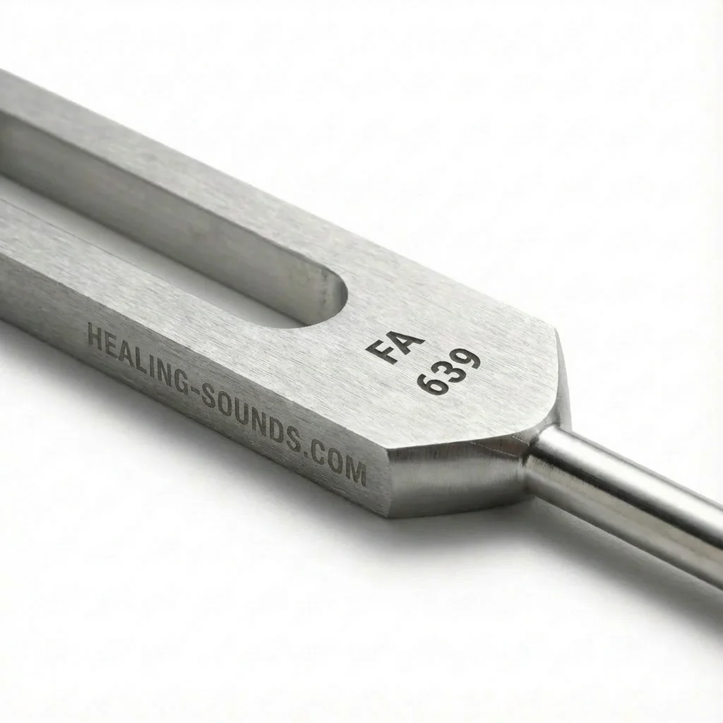 639 Hz Solfeggio Tuning Fork for Healing - Relationship Harmony - Image 4