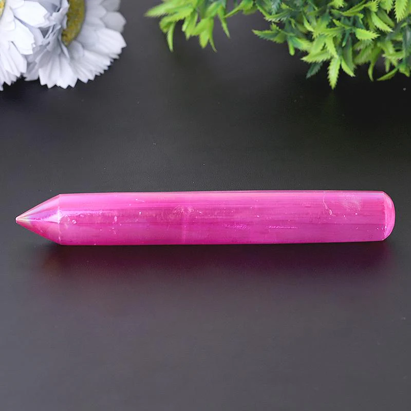 6 Inch Selenite Crystal Wand for Peace and Clarity - Image 4
