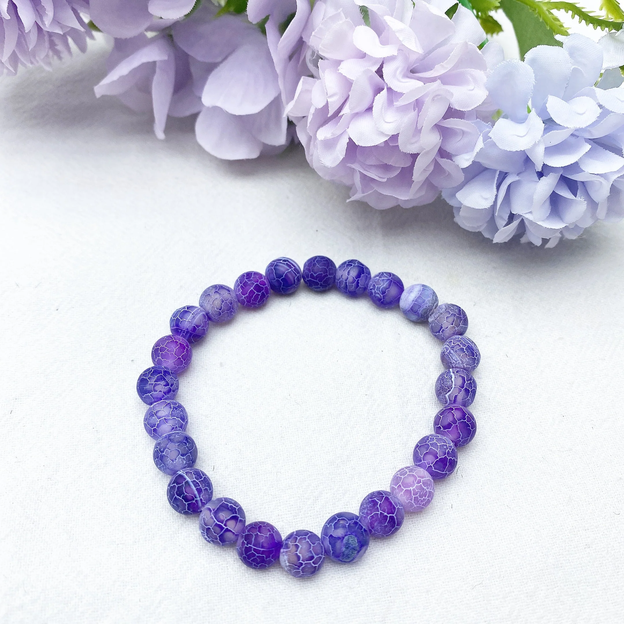 8mm Aura Air Snake Spiritual Bracelet for Healing Energy - Image 4