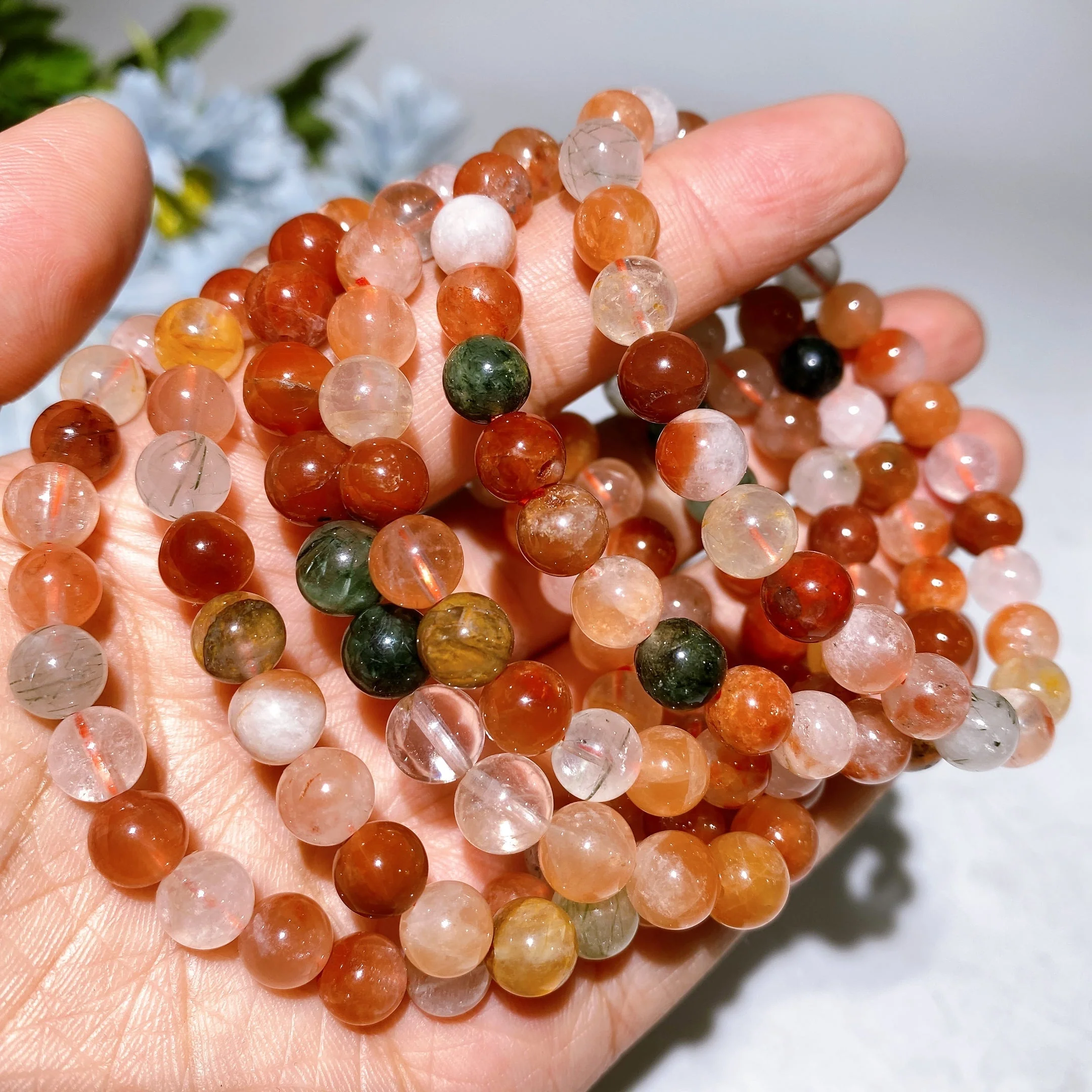 8mm Crystal Healing Bracelet for Spiritual Protection - Image 23