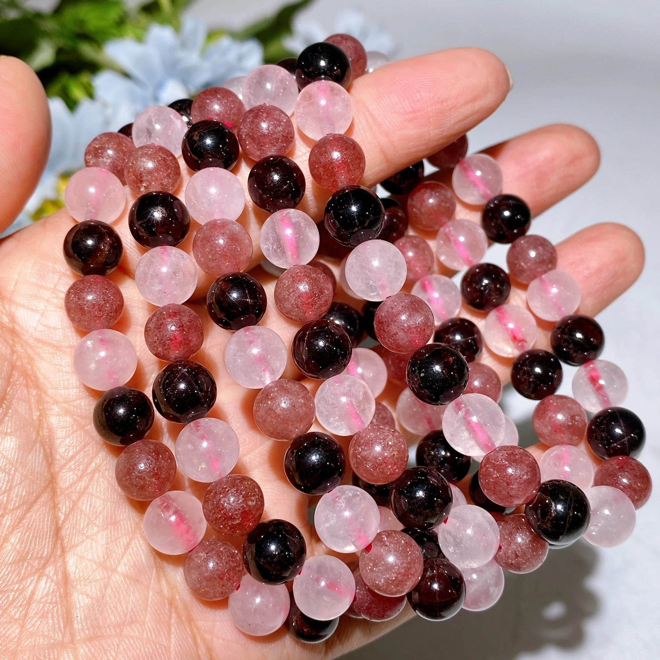 8mm Crystal Healing Bracelet for Spiritual Protection - Image 25