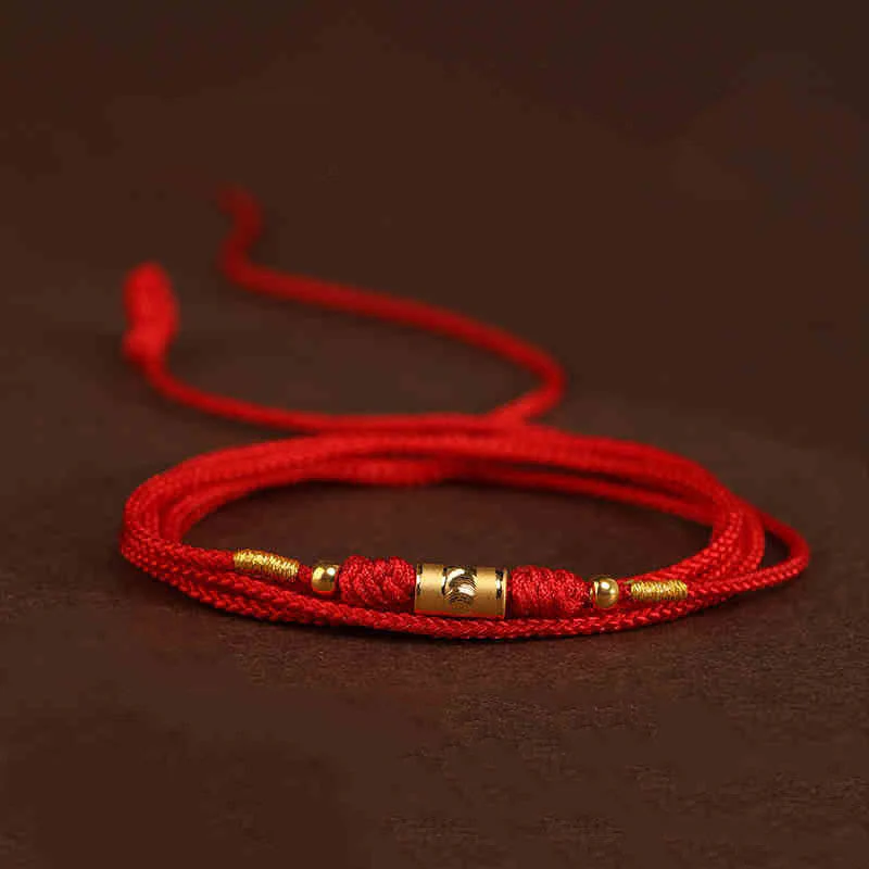999 Solid Gold Red String Belly Chain | Spiritual Jewelry for Protection - Image 17
