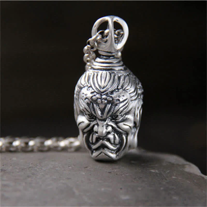 999 Sterling Silver Buddha Pendant for Serenity and Protection - Image 4