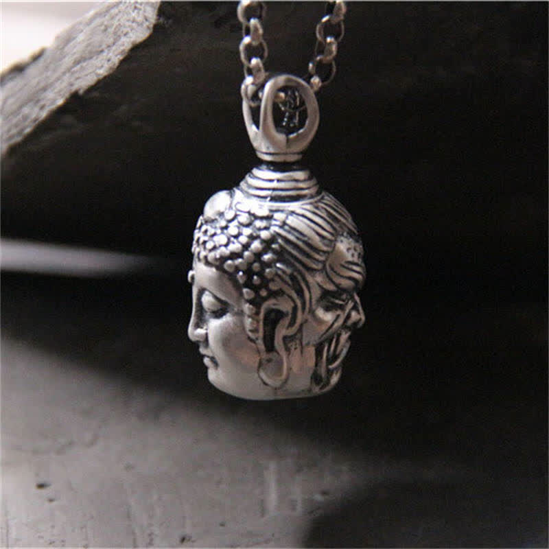 999 Sterling Silver Buddha Pendant for Serenity and Protection - Image 5