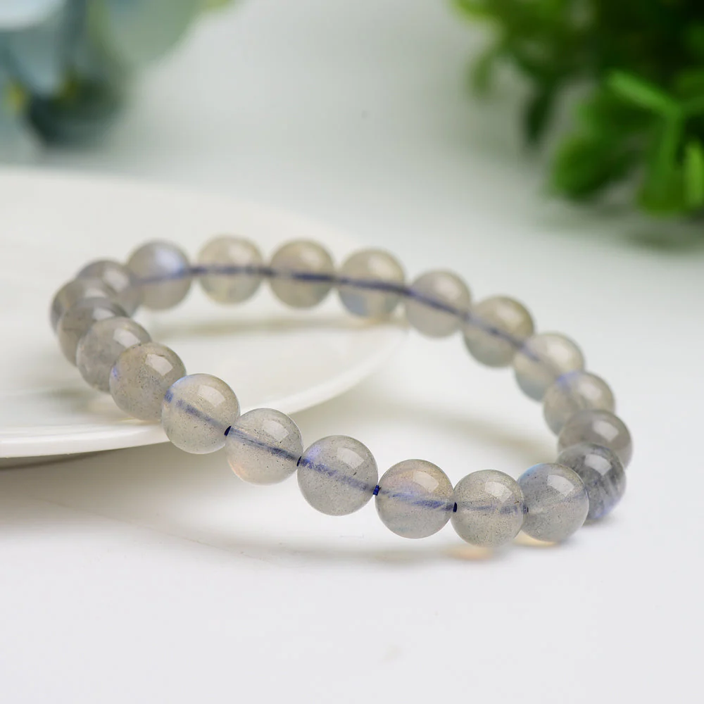 9mm Labradorite Healing Bracelet for Psychic Protection - Image 4