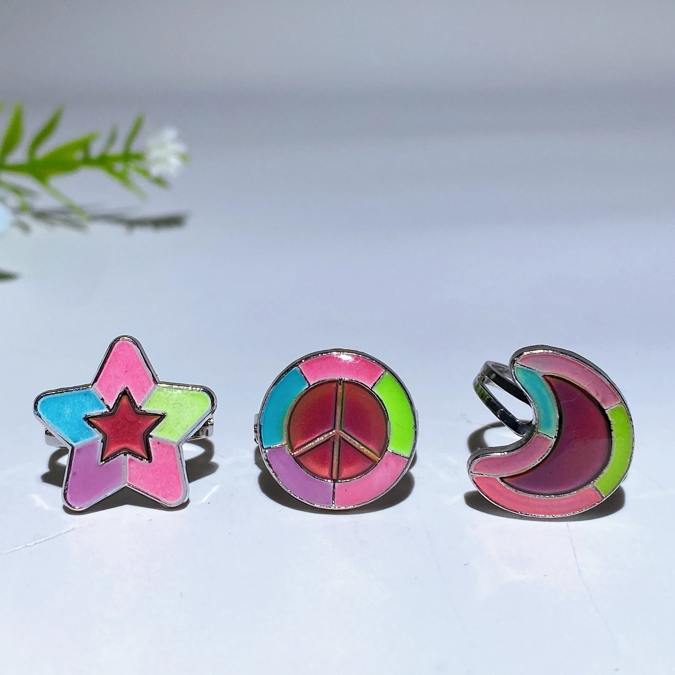 Adjustable Color Changing Crystal Healing Spiritual Ring - Image 8